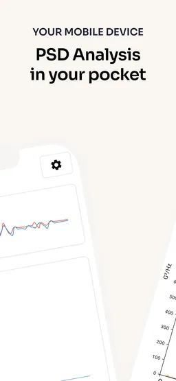 PSD Analysis - Power Spectral Density analysis on your mobile device